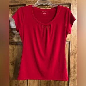 Worthington red top, size Small